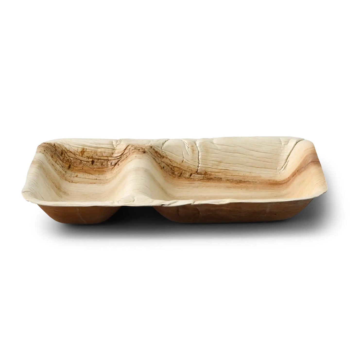Piatto piano foglia di palma BioYep 25x15 cm 2 scomparti rettangolare asporto domicilio Ristorazione Forniture Monouso Eco Bio Biodegradabile Packaging Consumabili Ecologico Ingrosso fornitore forniture Take away 2
