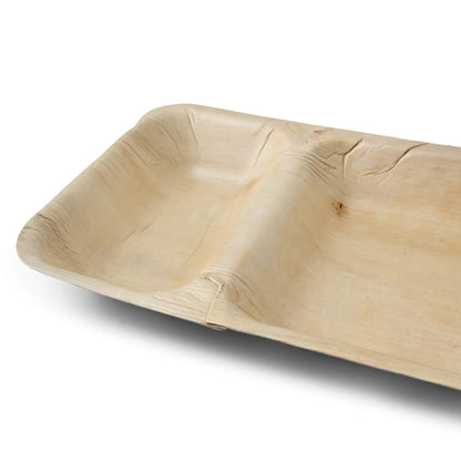 Piatto piano foglia di palma BioYep 25x15 cm 2 scomparti rettangolare asporto domicilio Ristorazione Forniture Monouso Eco Bio Biodegradabile Packaging Consumabili Ecologico Ingrosso fornitore forniture Take away 4
