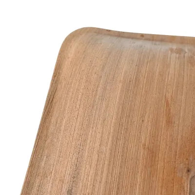 Piatto quadrati di foglia di palma asporto domicilio Ristorazione Forniture Monouso Eco Bio Biodegradabile Packaging Consumabili Ecologico Ingrosso