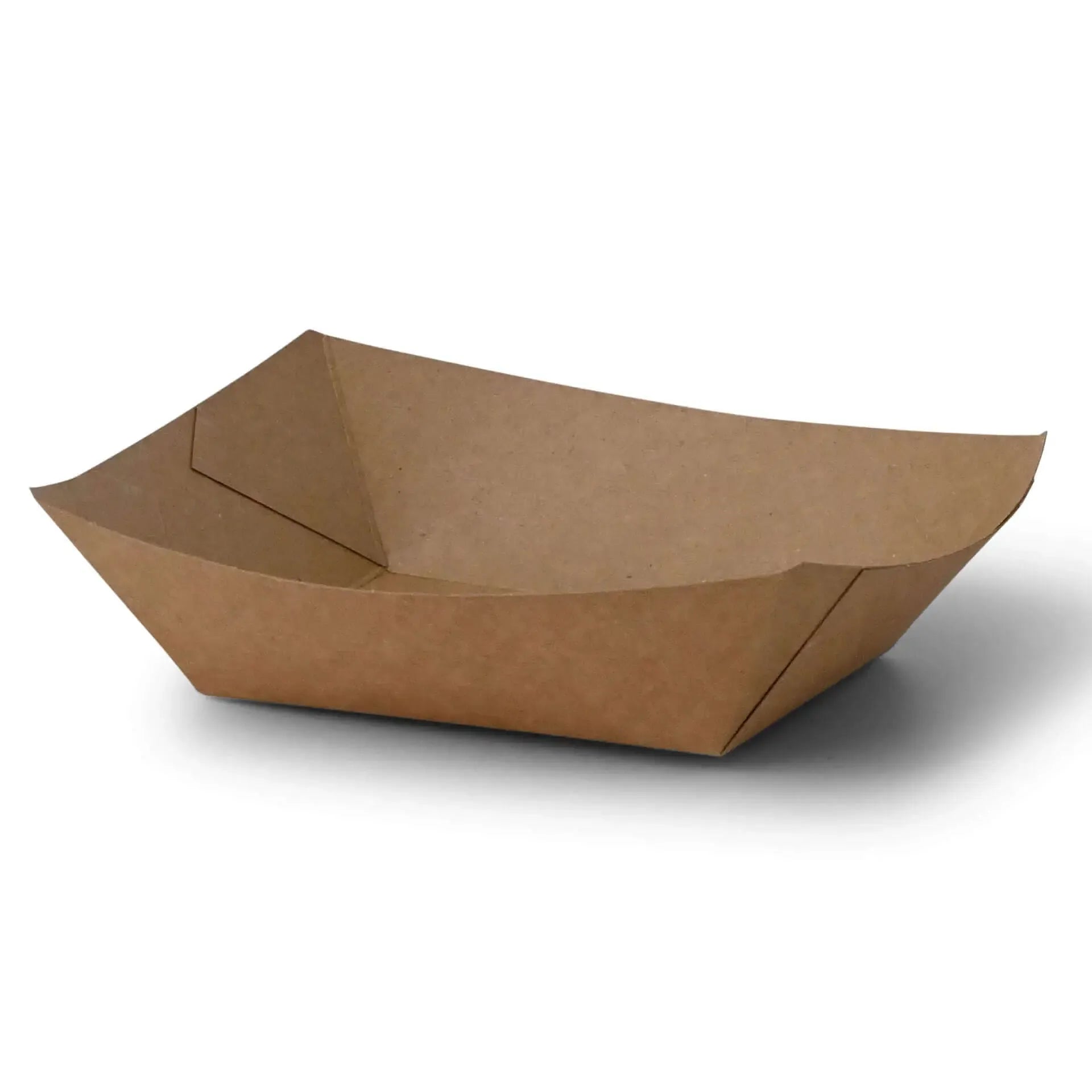 Premium Paper Food Vassoi 400 ml marrone biopatinato asporto domicilio Ristorazione Forniture Monouso Eco Bio Biodegradabile Packaging Consumabili Ecologico Ingrosso fornitore forniture Take away 2
