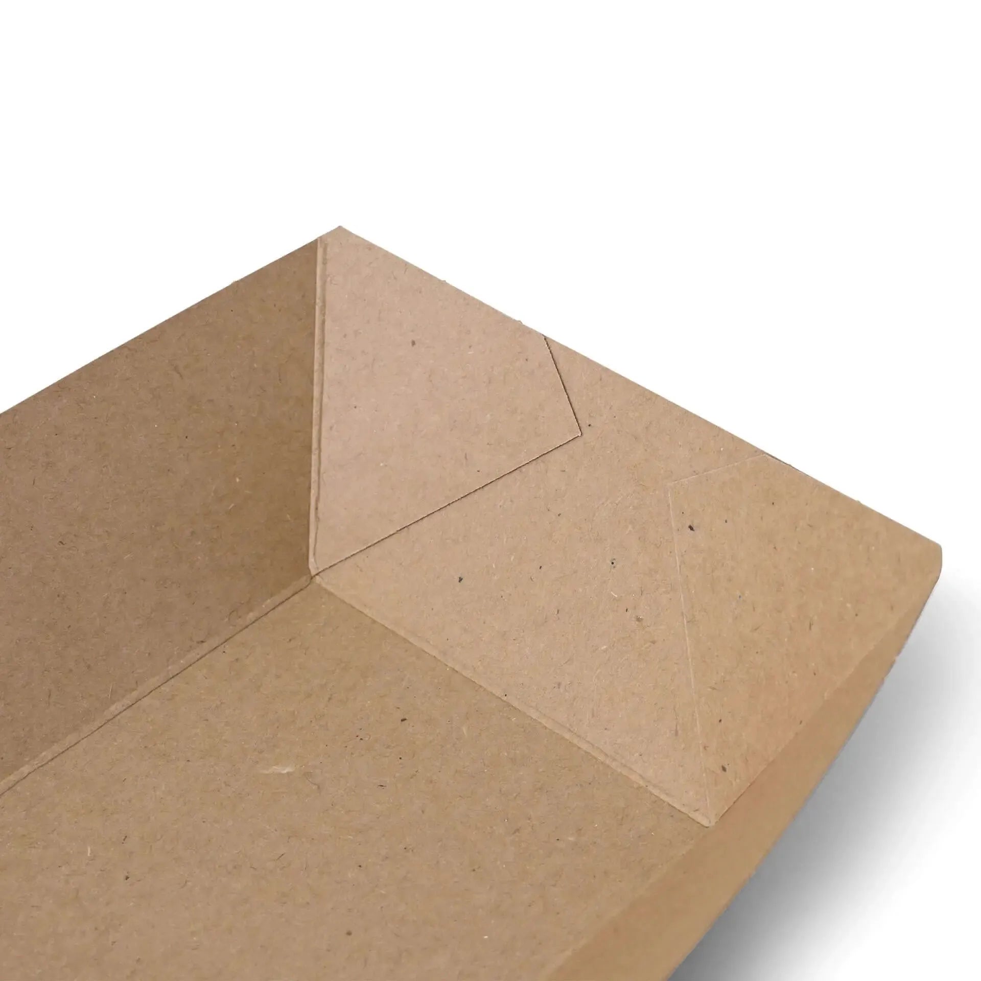 Premium Paper Food Vassoi 400 ml marrone biopatinato asporto domicilio Ristorazione Forniture Monouso Eco Bio Biodegradabile Packaging Consumabili Ecologico Ingrosso fornitore forniture Take away 3
