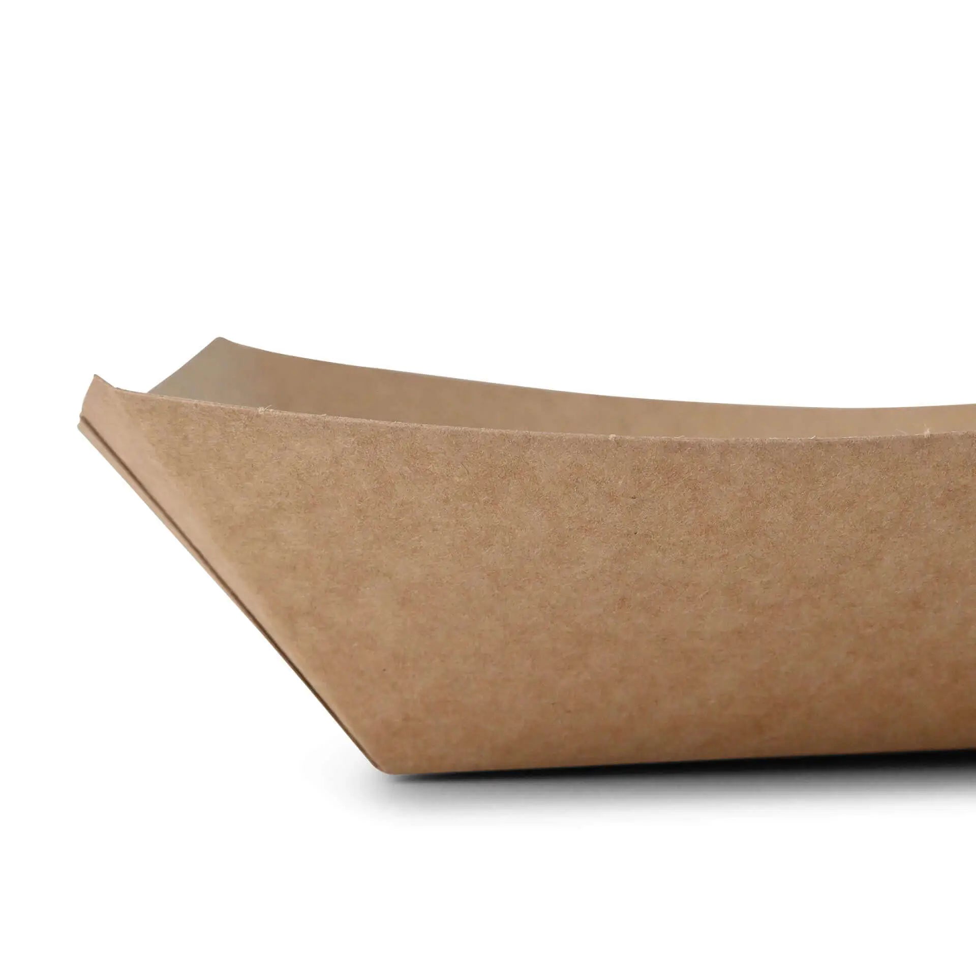 Premium Paper Food Vassoi 400 ml marrone biopatinato asporto domicilio Ristorazione Forniture Monouso Eco Bio Biodegradabile Packaging Consumabili Ecologico Ingrosso fornitore forniture Take away 4
