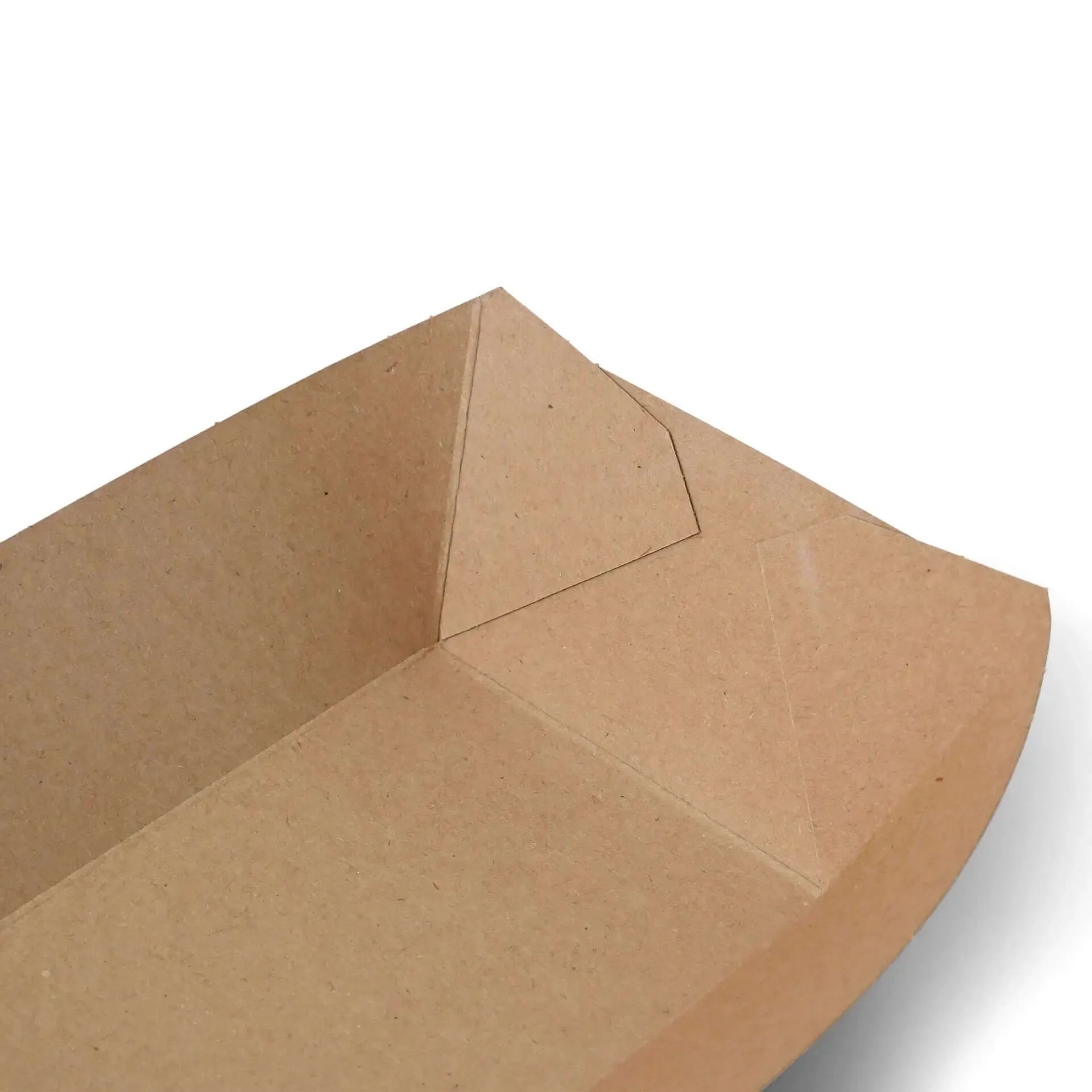 Premium Paper Food Vassoi 500 ml marrone biopatinato asporto domicilio Ristorazione Forniture Monouso Eco Bio Biodegradabile Packaging Consumabili Ecologico Ingrosso fornitore forniture Take away 3
