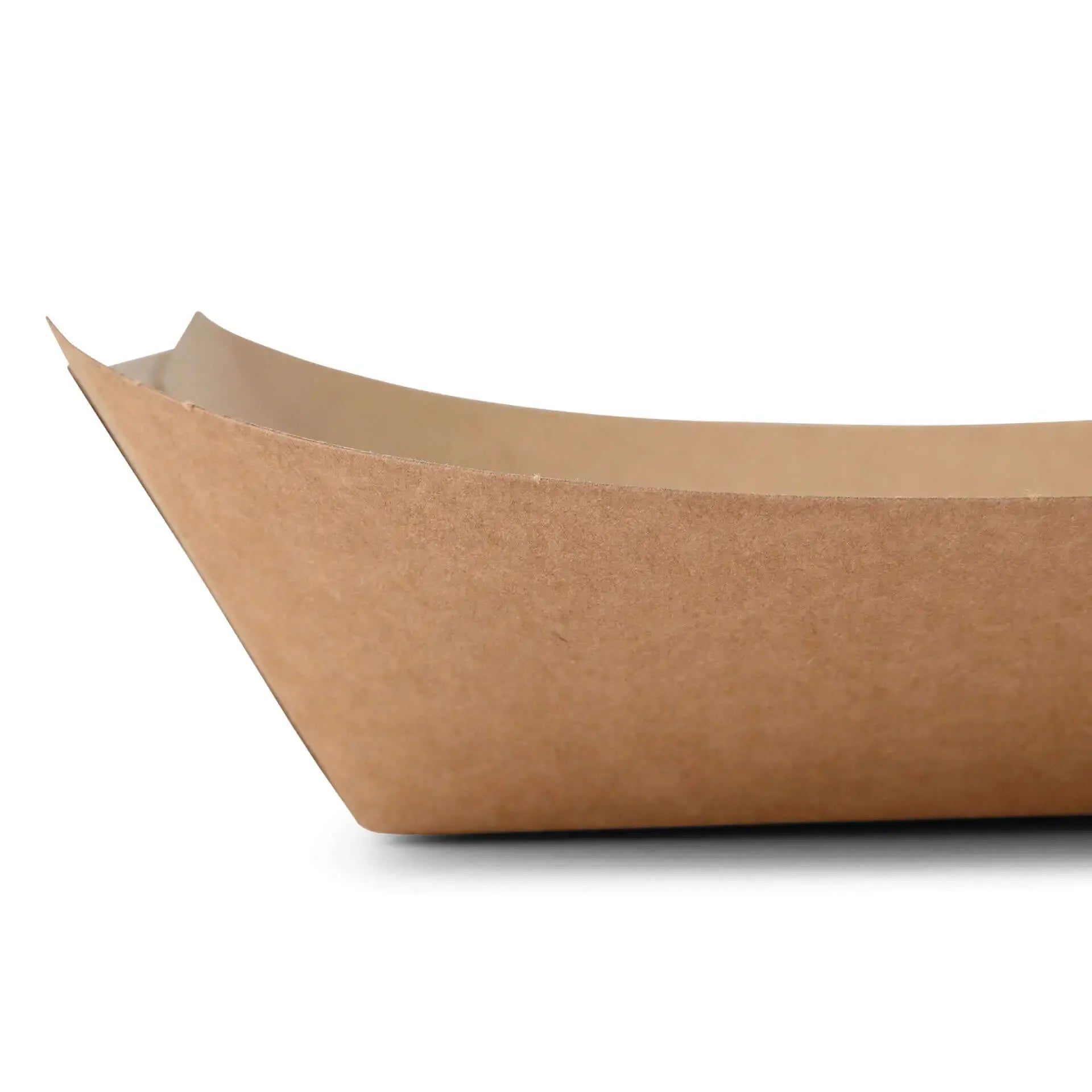 Premium Paper Food Vassoi 500 ml marrone biopatinato asporto domicilio Ristorazione Forniture Monouso Eco Bio Biodegradabile Packaging Consumabili Ecologico Ingrosso fornitore forniture Take away 4
