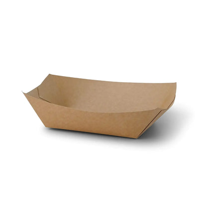 Premium Paper Food Vassoi 800 ml marrone biopatinato asporto domicilio Ristorazione Forniture Monouso Eco Bio Biodegradabile Packaging Consumabili Ecologico Ingrosso fornitore forniture Take away 2
