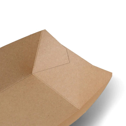 Premium Paper Food Vassoi 800 ml marrone biopatinato asporto domicilio Ristorazione Forniture Monouso Eco Bio Biodegradabile Packaging Consumabili Ecologico Ingrosso fornitore forniture Take away 4

