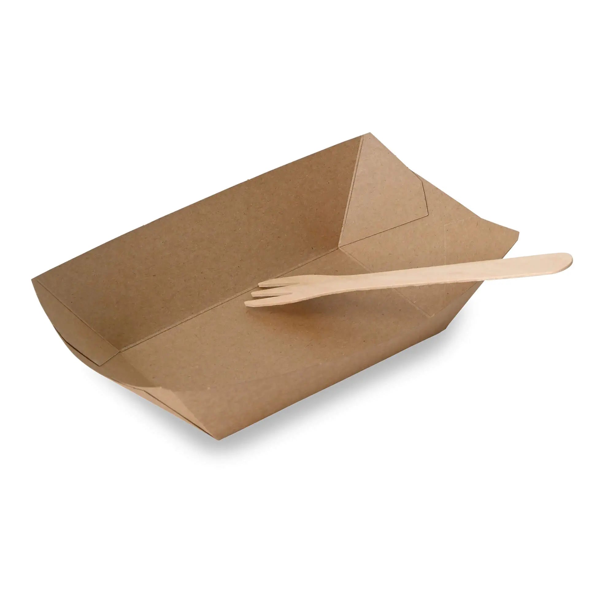 Premium Paper Food Vassoi 800 ml marrone biopatinato asporto domicilio Ristorazione Forniture Monouso Eco Bio Biodegradabile Packaging Consumabili Ecologico Ingrosso fornitore forniture Take away 5
