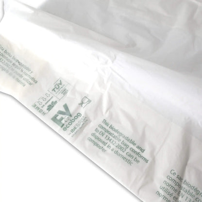 Sacchetti Mater-Bi 22+13x50 cm rotolo 200 pezzi asporto domicilio Ristorazione Forniture Monouso Eco Bio Biodegradabile Packaging Consumabili Ecologico Ingrosso fornitore forniture Take away 3
