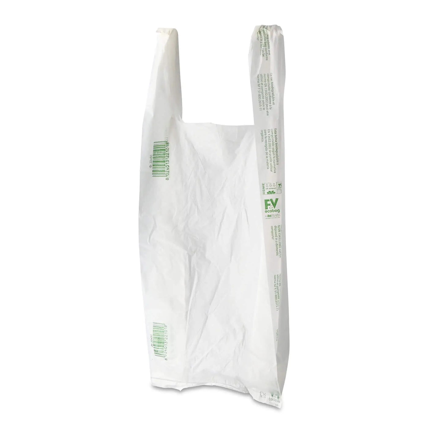 Sacchetti Mater-Bi 22+13x50 cm rotolo 200 pezzi asporto domicilio Ristorazione Forniture Monouso Eco Bio Biodegradabile Packaging Consumabili Ecologico Ingrosso fornitore forniture Take away 4

