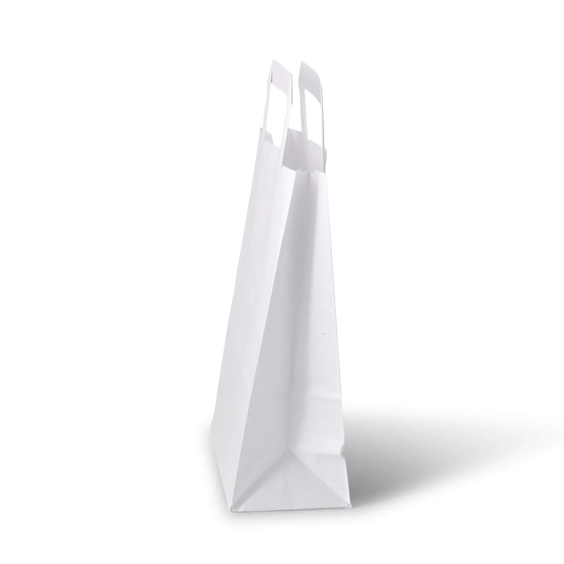 Sacchetti carta Kraft S 18x8x22 cm bianco asporto domicilio Ristorazione Forniture Monouso Eco Bio Biodegradabile Packaging Consumabili Ecologico Ingrosso fornitore forniture Take away 3
