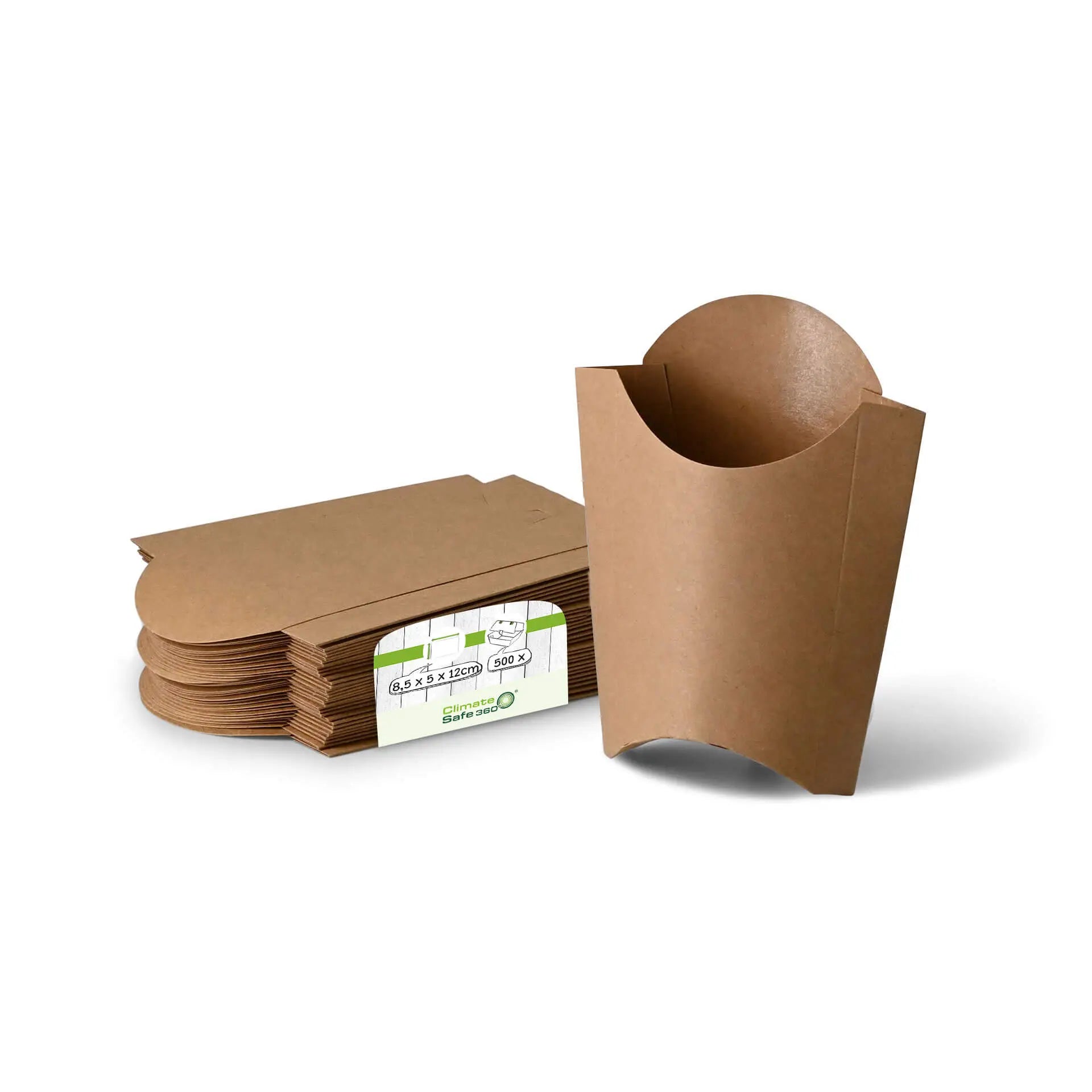Scatole cartone 8,5x5x12 cm marrone asporto domicilio Ristorazione Forniture Monouso Eco Bio Biodegradabile Packaging Consumabili Ecologico Ingrosso fornitore forniture Take away 1
