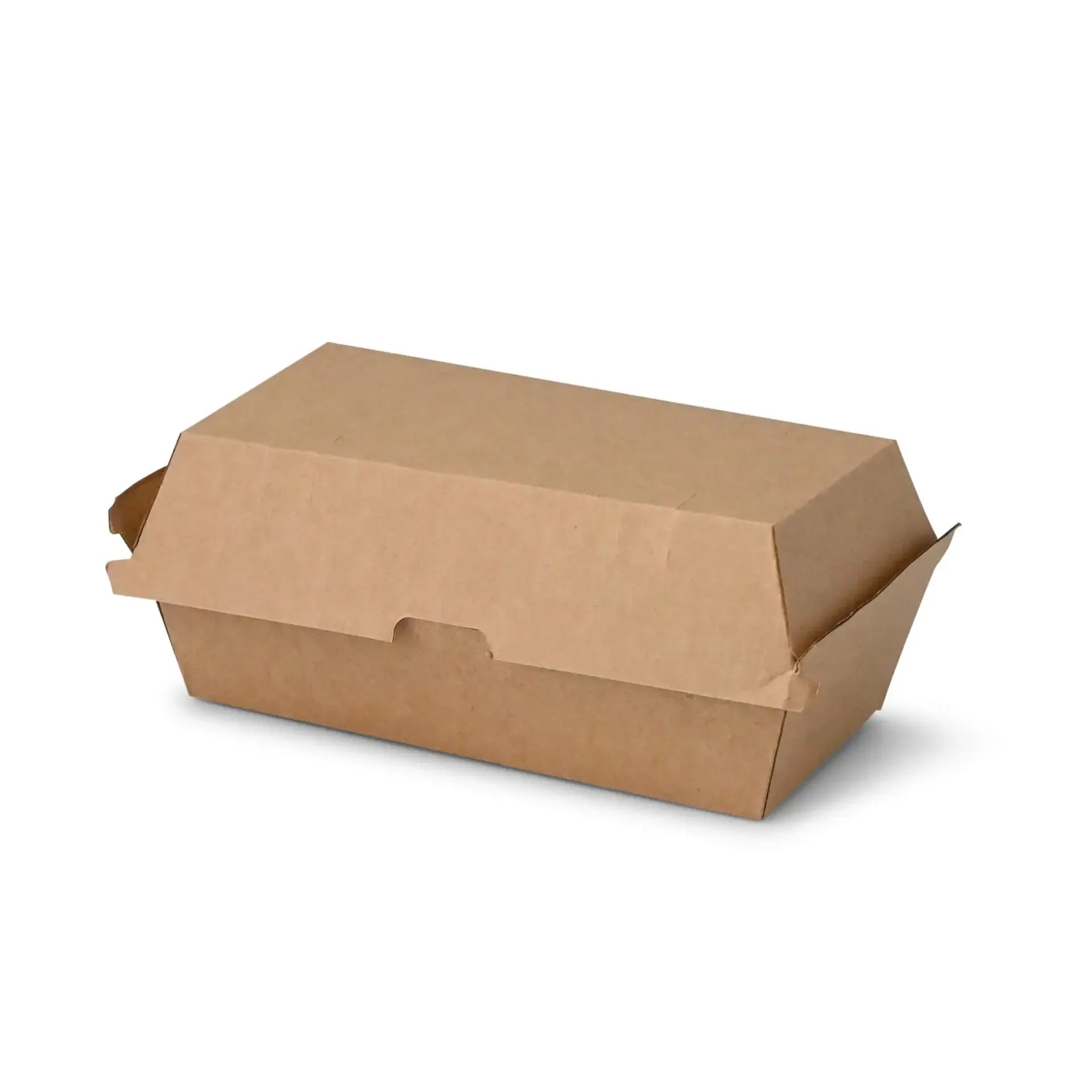 Scatole coperchio incernierato asporto 21,4x11,4x8,5 cm cartone kraft asporto domicilio Ristorazione Forniture Monouso Eco Bio Biodegradabile Packaging Consumabili Ecologico Ingrosso fornitore forniture Take away 3
