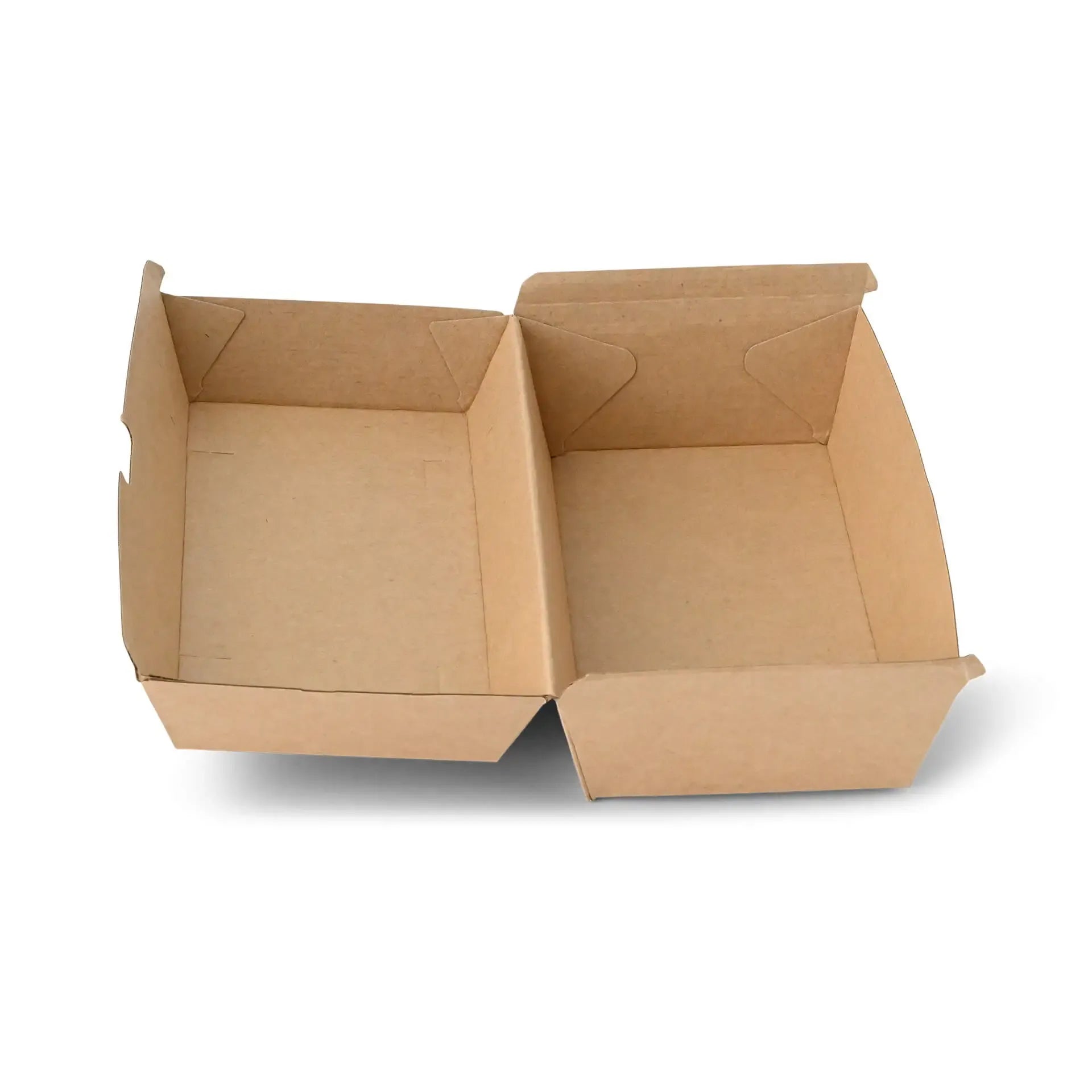 Scatole coperchio incernierato asporto 21,4x11,4x8,5 cm cartone kraft asporto domicilio Ristorazione Forniture Monouso Eco Bio Biodegradabile Packaging Consumabili Ecologico Ingrosso fornitore forniture Take away 5
