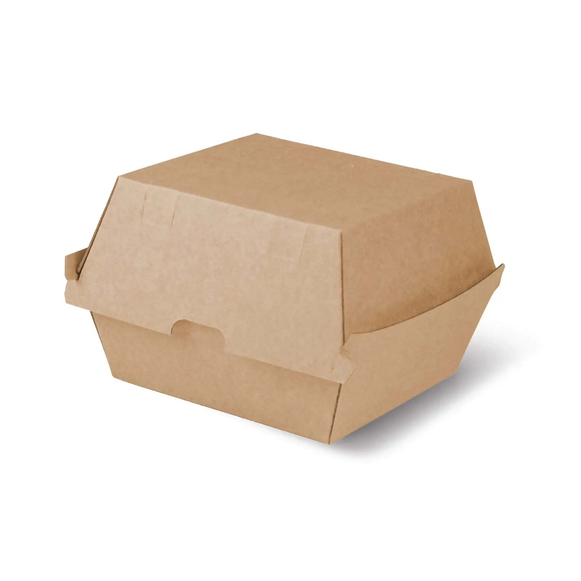 Scatole hamburger asporto 13x14x8 cm cartone kraft asporto domicilio Ristorazione Forniture Monouso Eco Bio Biodegradabile Packaging Consumabili Ecologico Ingrosso fornitore forniture Take away 3
