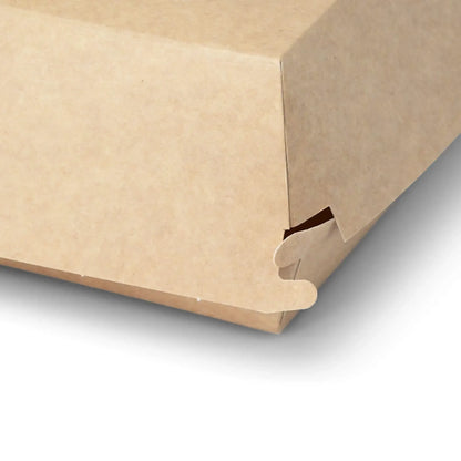 Scatole hamburger asporto 14,5x14,5x8 cm bianco kraft asporto domicilio Ristorazione Forniture Monouso Eco Bio Biodegradabile Packaging Consumabili Ecologico Ingrosso fornitore forniture Take away 5
