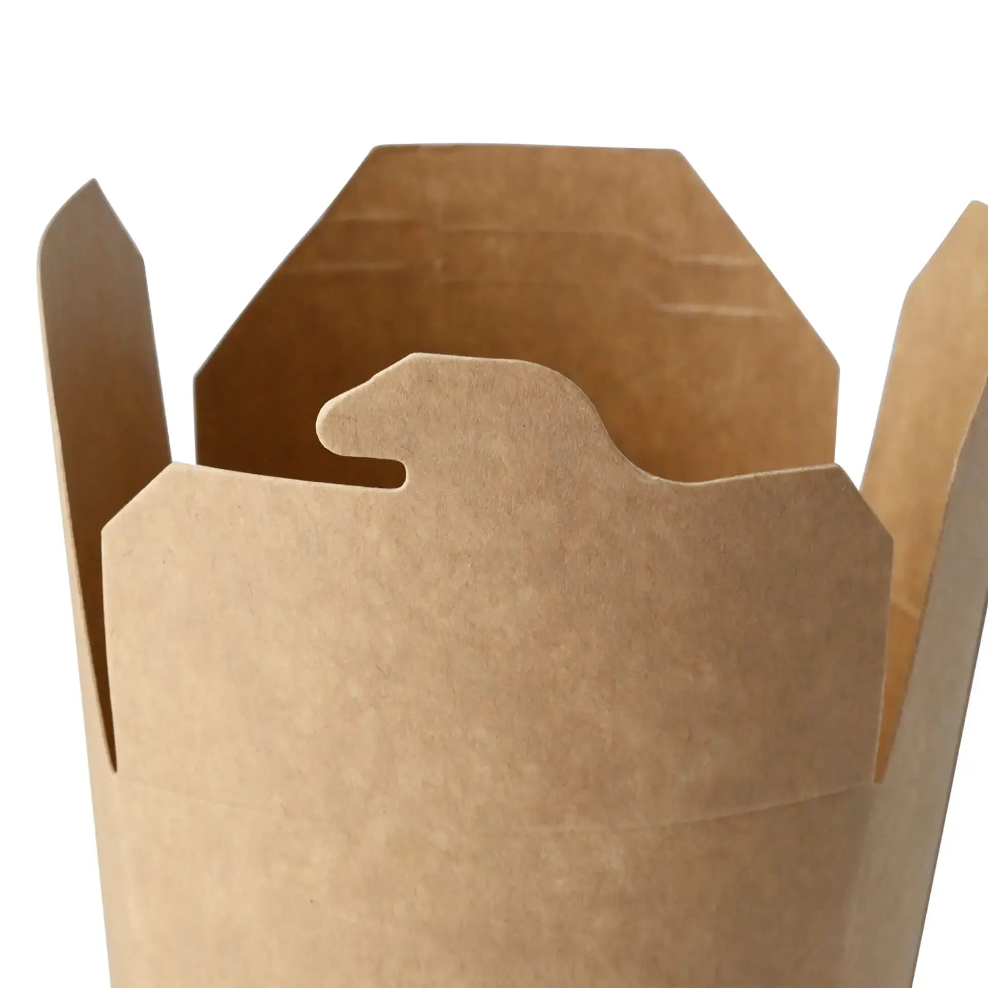 Scatole noodle 400 ml kraft rivestite PLA asporto domicilio Ristorazione Forniture Monouso Eco Bio Biodegradabile Packaging Consumabili Ecologico Ingrosso fornitore forniture Take away 5
