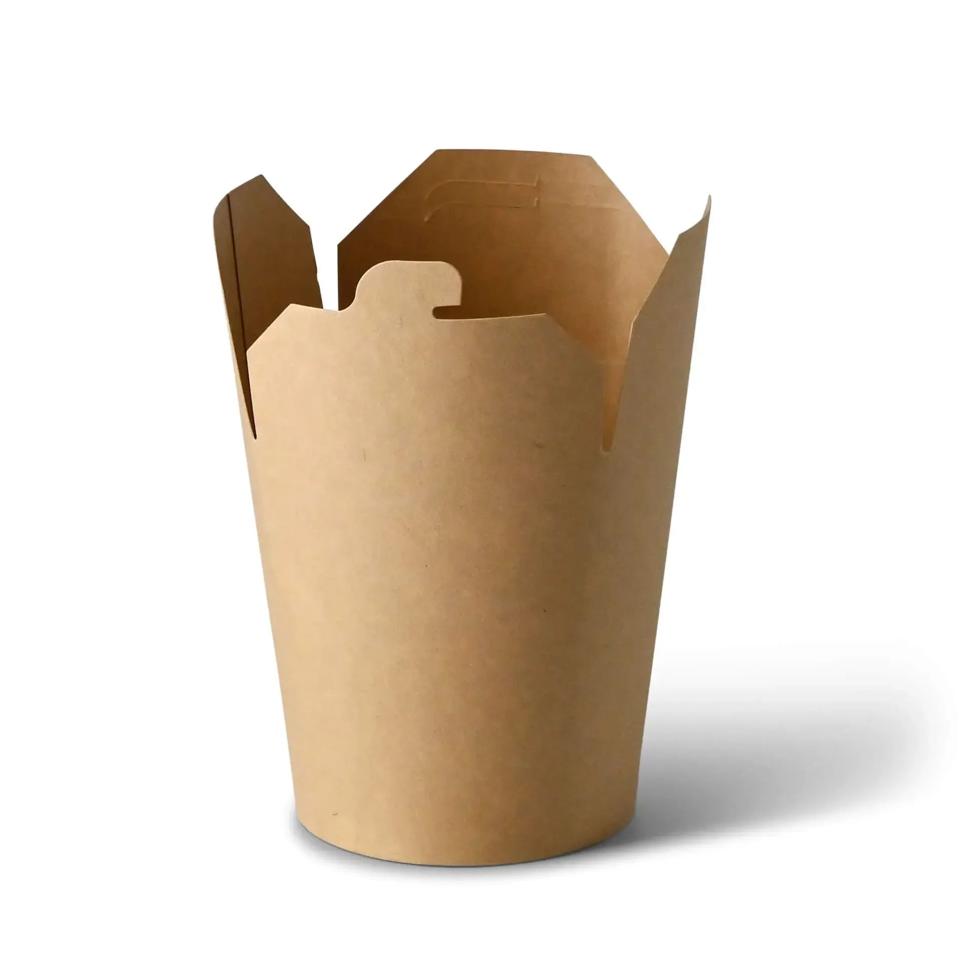Scatole noodle 800 ml kraft rivestite PLA asporto domicilio Ristorazione Forniture Monouso Eco Bio Biodegradabile Packaging Consumabili Ecologico Ingrosso fornitore forniture Take away 3
