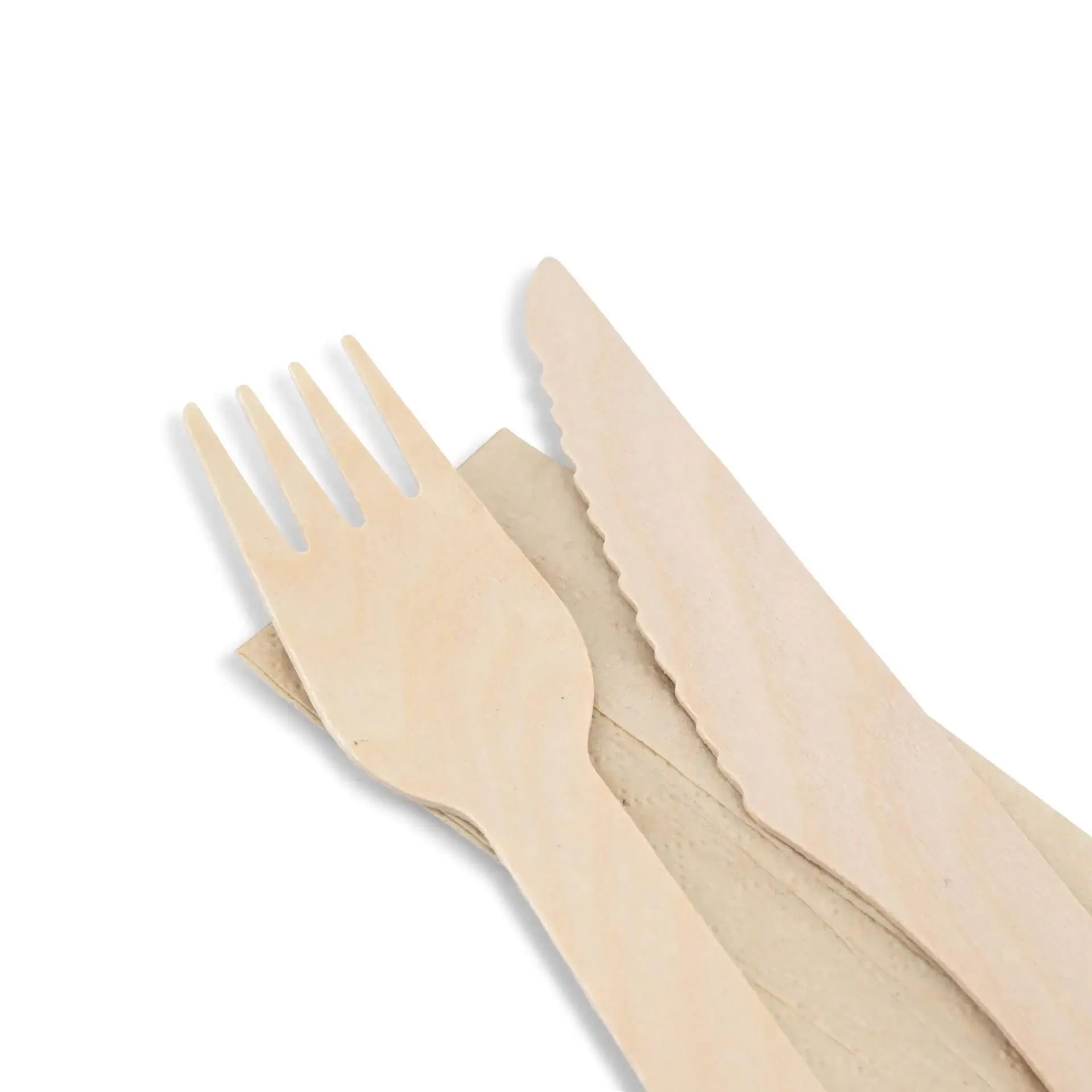 Set posate legno coltello forchetta tovagliolo 16 cm rivestimento biologico asporto domicilio Ristorazione Forniture Monouso Eco Bio Biodegradabile Packaging Consumabili Ecologico Ingrosso fornitore forniture Take away 3
