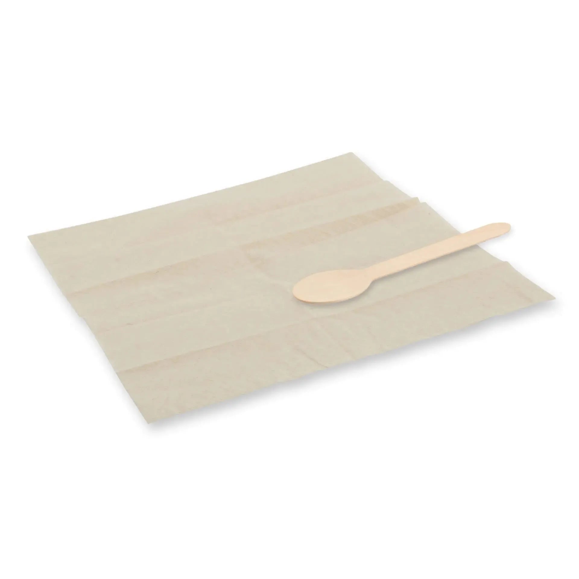 Set posate legno cucchiaio tovagliolo 16 cm rivestimento biologico asporto domicilio Ristorazione Forniture Monouso Eco Bio Biodegradabile Packaging Consumabili Ecologico Ingrosso fornitore forniture Take away 5
