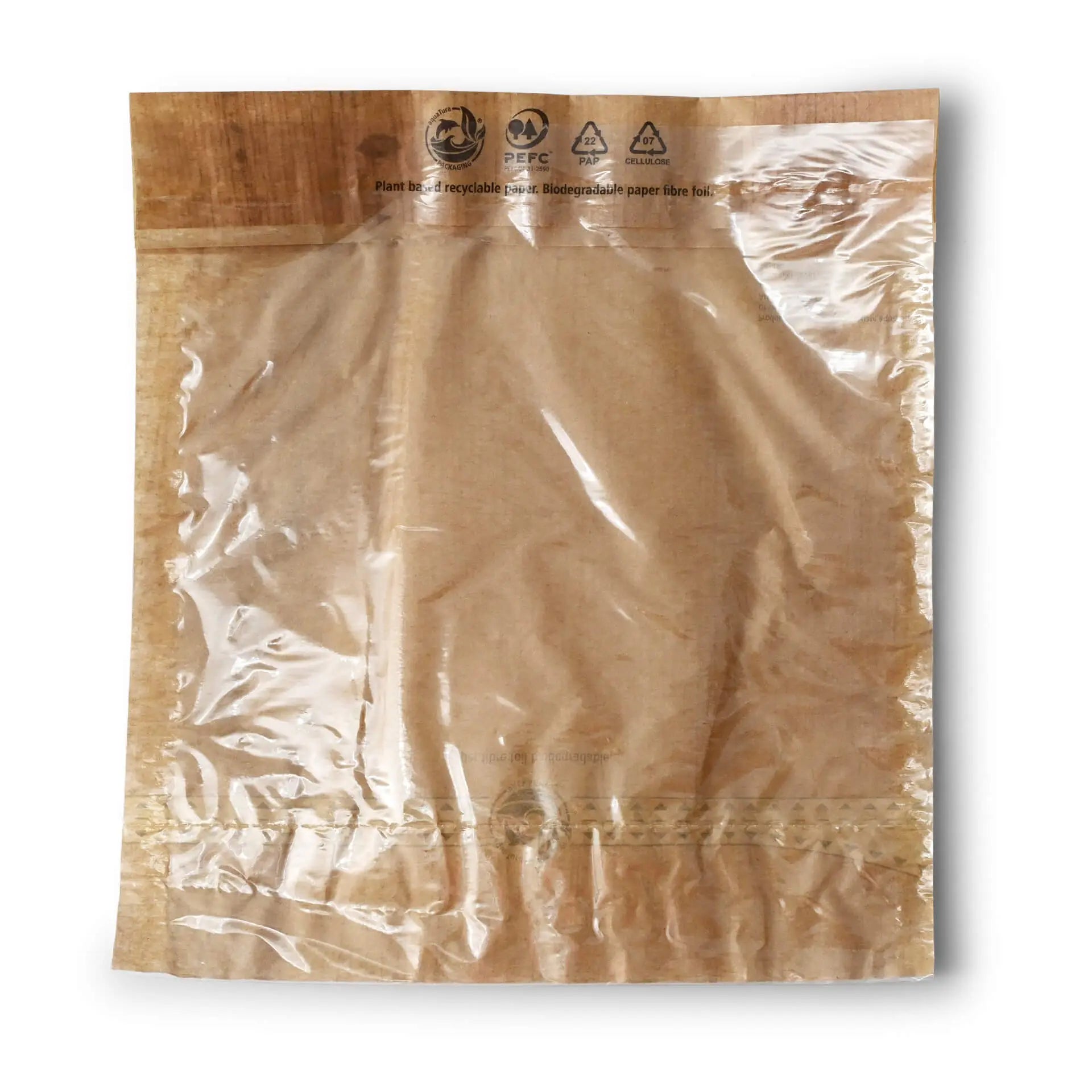 Snack bag carta pellicola bio 17,5x20 cm stampa foglie di palma asporto domicilio Ristorazione Forniture Monouso Eco Bio Biodegradabile Packaging Consumabili Ecologico Ingrosso fornitore forniture Take away 2
