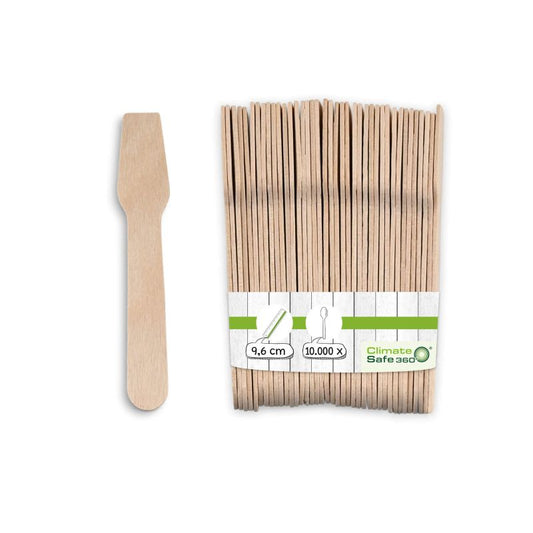 Spatole per gelato in legno 9,6 cm
