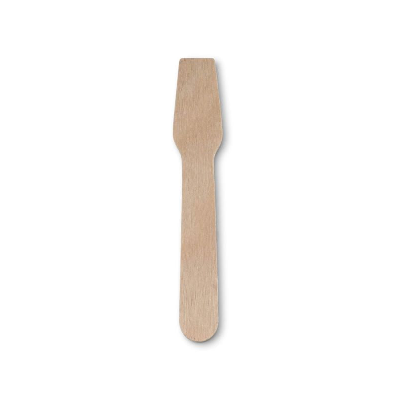 Spatole per gelato in legno 9,6 cm monouso
