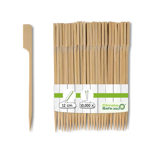 Spiedini paddle bambu 12 cm non trattati asporto domicilio Ristorazione Forniture Monouso Eco Bio Biodegradabile Packaging Consumabili Ecologico Ingrosso fornitore forniture Take away 1
