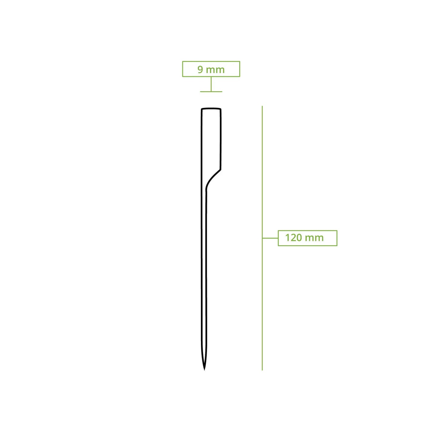 Spiedini paddle bambu 12 cm non trattati asporto domicilio Ristorazione Forniture Monouso Eco Bio Biodegradabile Packaging Consumabili Ecologico Ingrosso fornitore forniture Take away 8
