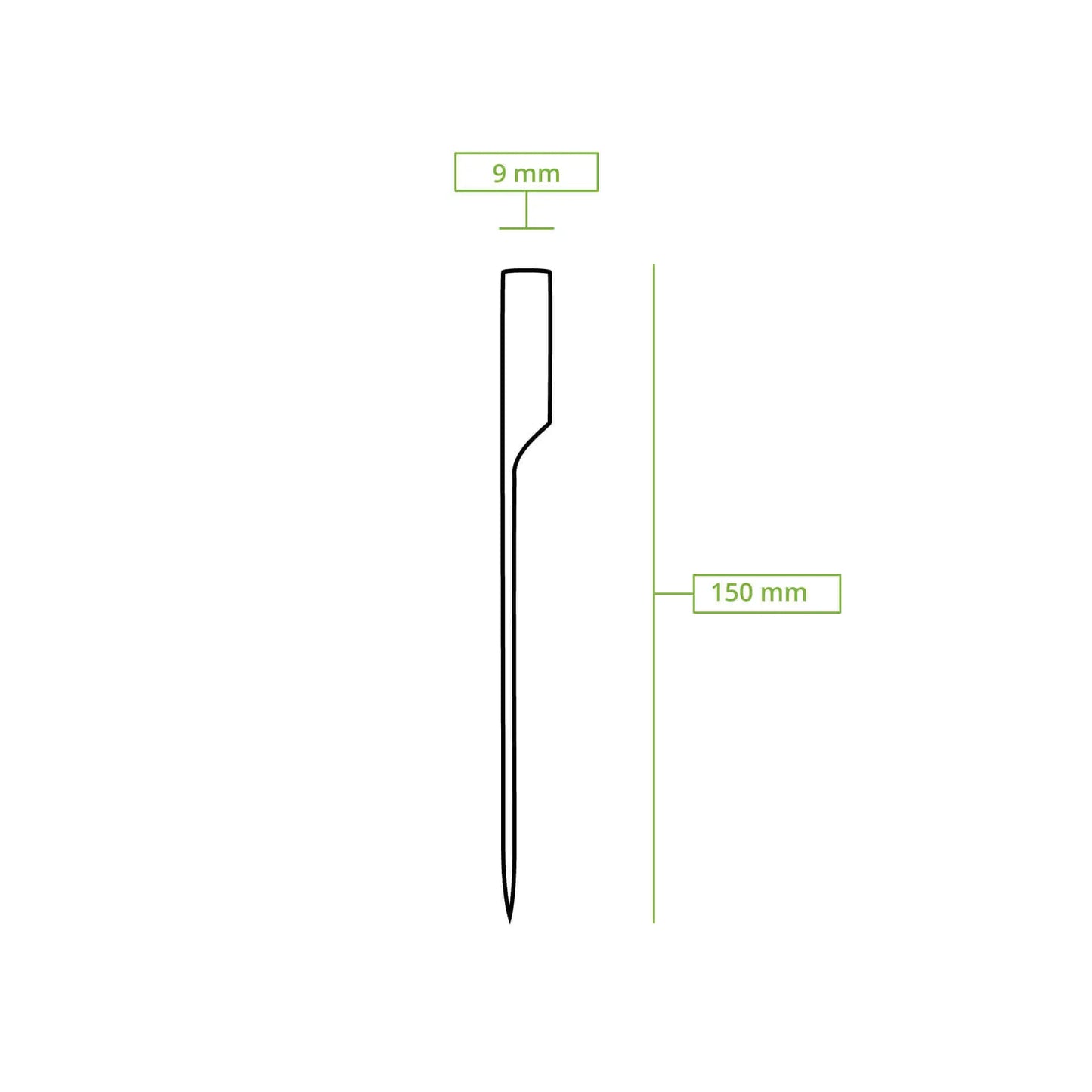 Spiedini paddle bambu 15 cm non trattati asporto domicilio Ristorazione Forniture Monouso Eco Bio Biodegradabile Packaging Consumabili Ecologico Ingrosso fornitore forniture Take away 8
