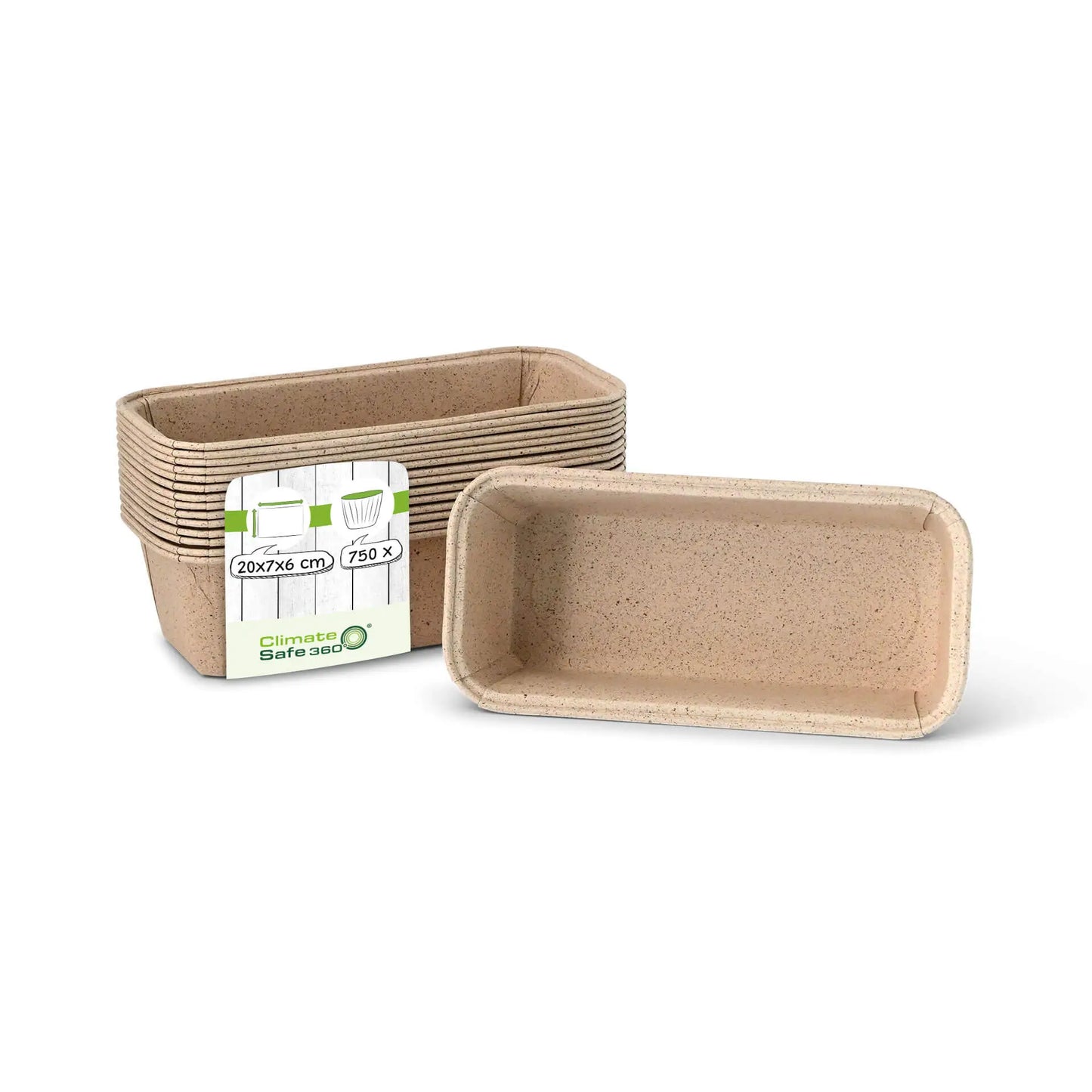 Stampi carta cacao 20x7x6 cm rettangolare marrone asporto domicilio Ristorazione Forniture Monouso Eco Bio Biodegradabile Packaging Consumabili Ecologico Ingrosso fornitore forniture Take away 1
