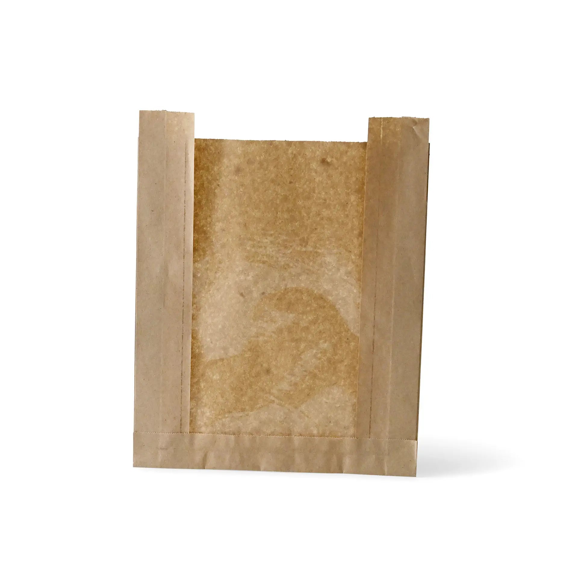 Strip finestra sacchetti carta 20+5x27 cm marrone asporto domicilio Ristorazione Forniture Monouso Eco Bio Biodegradabile Packaging Consumabili Ecologico Ingrosso fornitore forniture Take away 2
