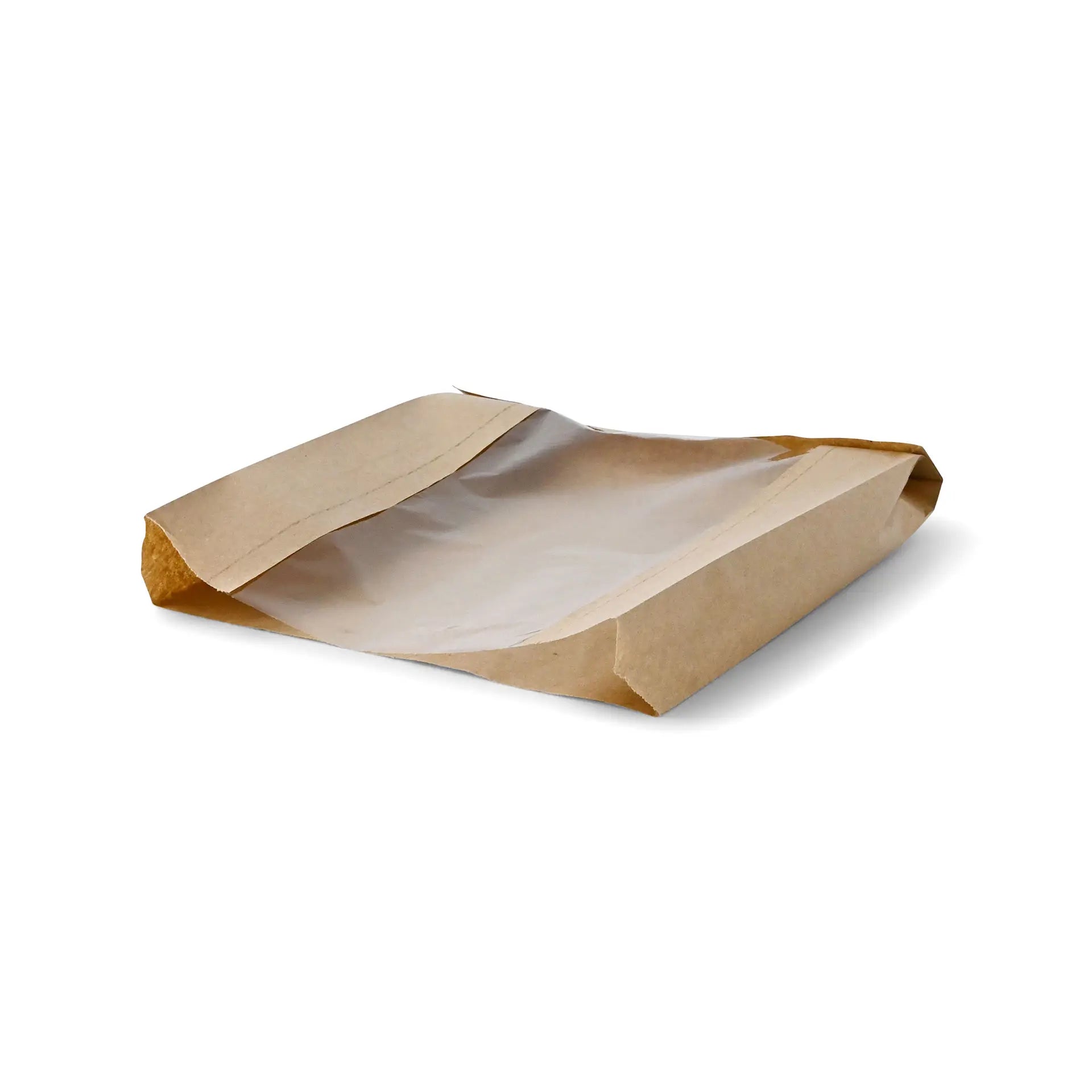 Strip finestra sacchetti carta 20+5x27 cm marrone asporto domicilio Ristorazione Forniture Monouso Eco Bio Biodegradabile Packaging Consumabili Ecologico Ingrosso fornitore forniture Take away 3
