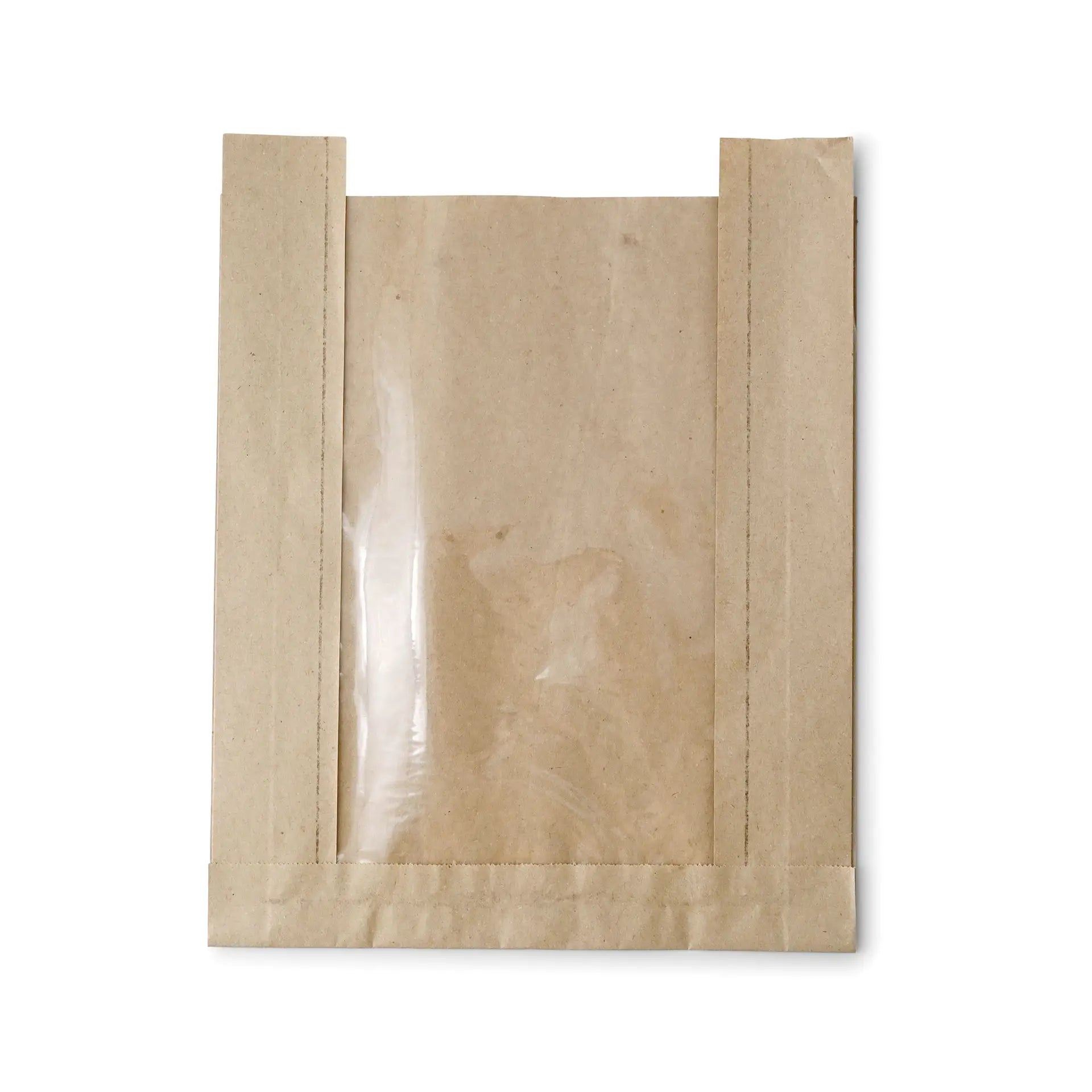 Strip finestra sacchetti carta 20+5x27 cm marrone asporto domicilio Ristorazione Forniture Monouso Eco Bio Biodegradabile Packaging Consumabili Ecologico Ingrosso fornitore forniture Take away 4
