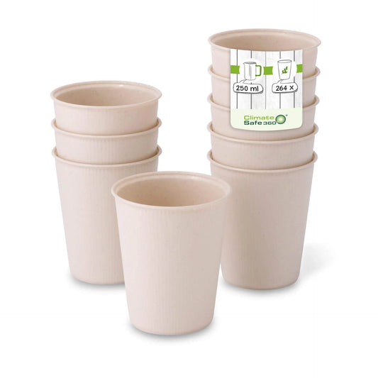 Tazzine caffè riutilizzabili 8 oz Ø 80 mm bianco crema asporto domicilio Ristorazione Forniture Monouso Eco Bio Biodegradabile Packaging Consumabili Ecologico Ingrosso fornitore forniture Take away 1

