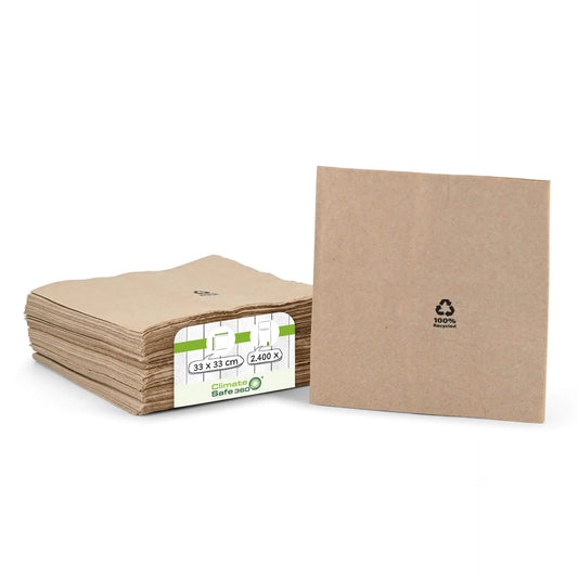 Tovaglioli carta 33x33 cm 2 veli 1/4 piega non sbiancato asporto domicilio Ristorazione Forniture Monouso Eco Bio Biodegradabile Packaging Consumabili Ecologico Ingrosso fornitore forniture Take away 1
