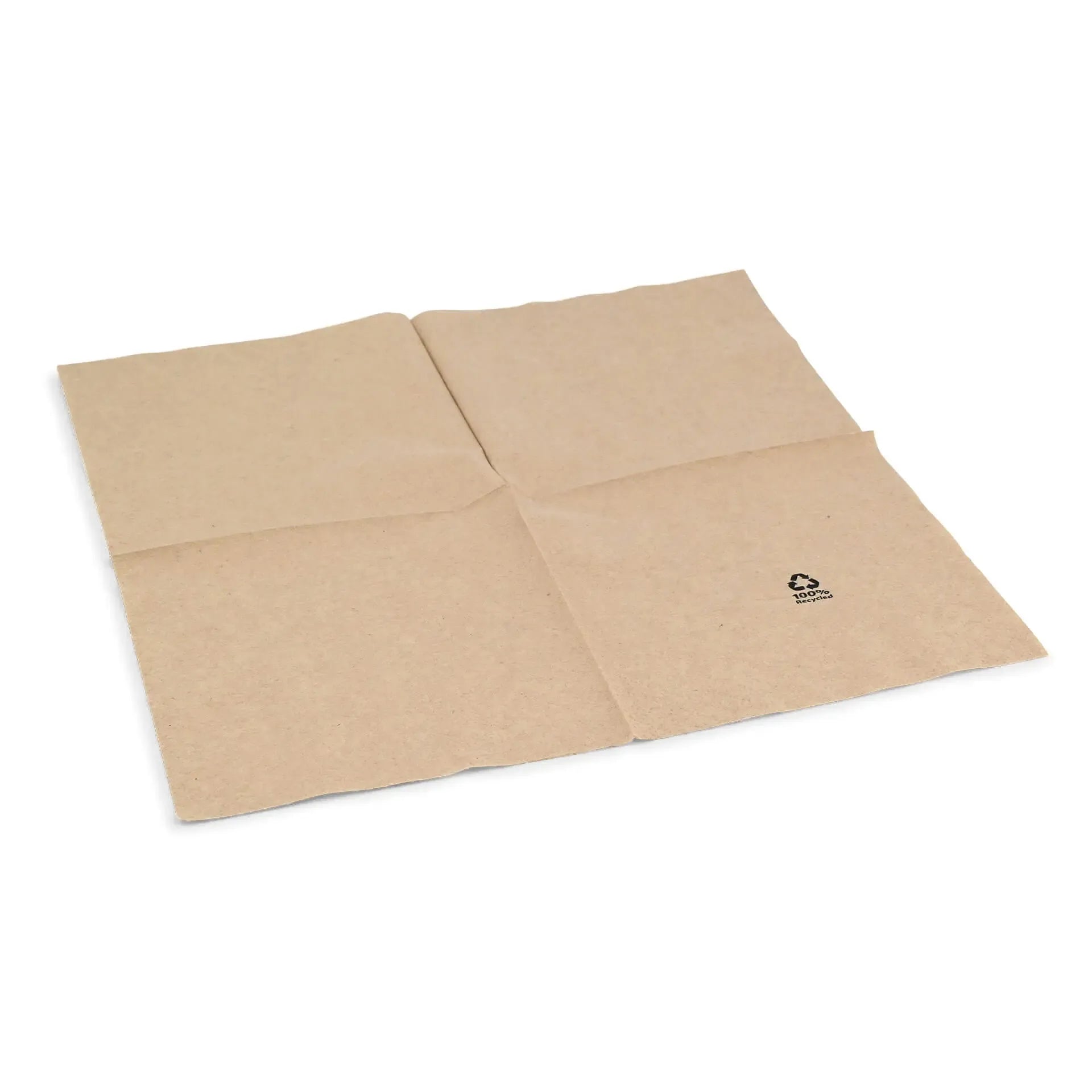 Tovaglioli carta 33x33 cm 2 veli 1/4 piega non sbiancato asporto domicilio Ristorazione Forniture Monouso Eco Bio Biodegradabile Packaging Consumabili Ecologico Ingrosso fornitore forniture Take away 3
