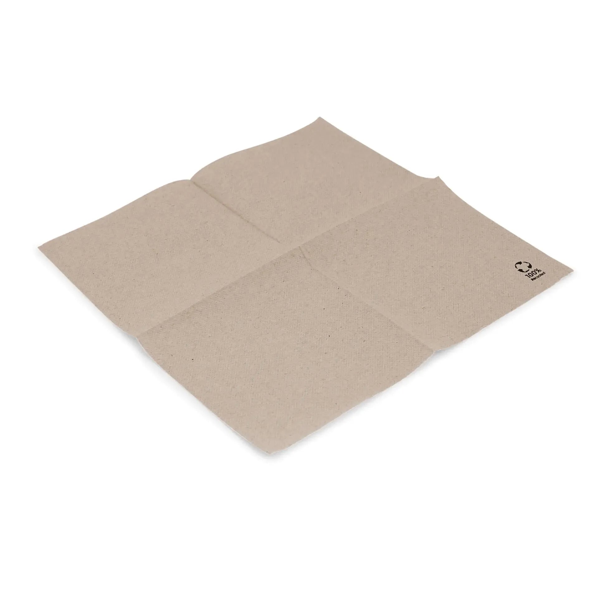 Tovaglioli carta riciclata Premium 25x25 cm 2 veli 1/4 piega non sbiancato asporto domicilio Ristorazione Forniture Monouso Eco Bio Biodegradabile Packaging Consumabili Ecologico Ingrosso fornitore forniture Take away 3
