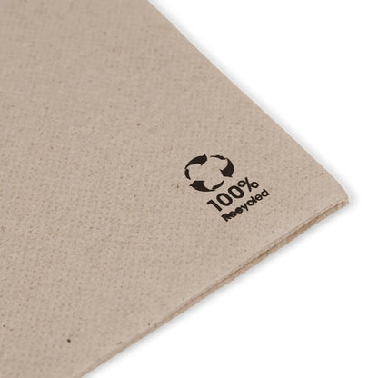 Tovaglioli carta riciclata Premium 25x25 cm 2 veli 1/4 piega non sbiancato asporto domicilio Ristorazione Forniture Monouso Eco Bio Biodegradabile Packaging Consumabili Ecologico Ingrosso fornitore forniture Take away 4
