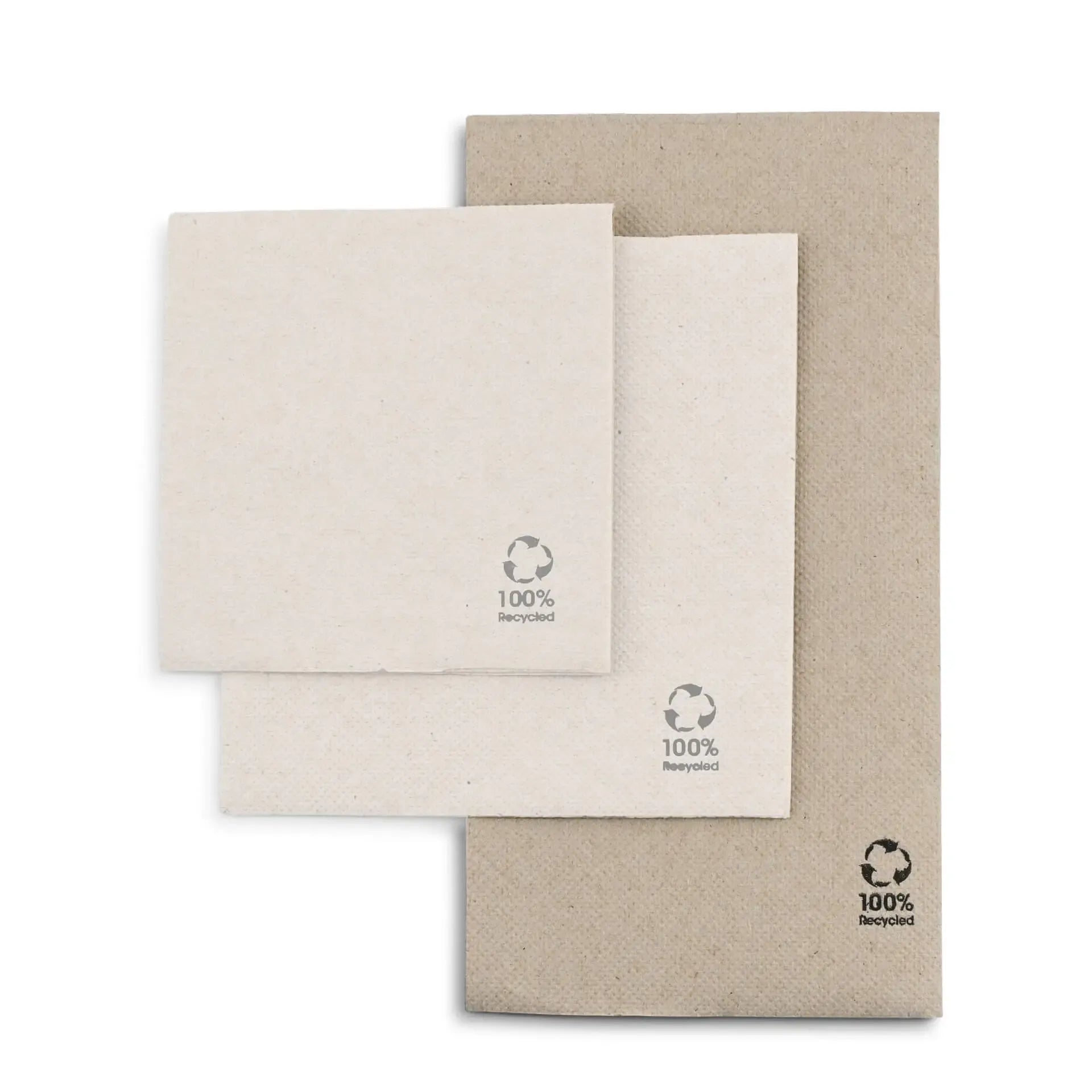 Tovaglioli carta riciclata Premium 40x40 cm 2 veli 1/8 piega non sbiancato asporto domicilio Ristorazione Forniture Monouso Eco Bio Biodegradabile Packaging Consumabili Ecologico Ingrosso fornitore forniture Take away 6

