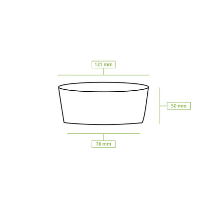 Vasi PLA-deli 360 ml Ø 121 mm rotondi asporto domicilio Ristorazione Forniture Monouso Eco Bio Biodegradabile Packaging Consumabili Ecologico Ingrosso fornitore forniture Take away 8
