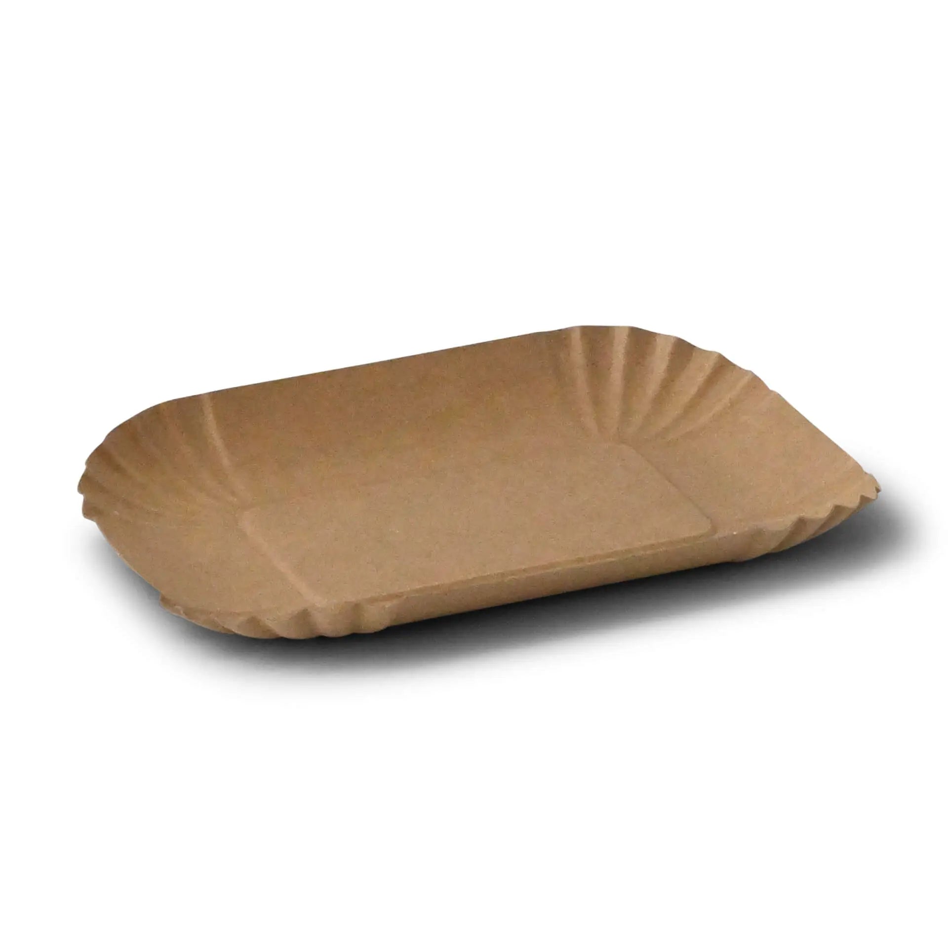 Vassoi carta alimenti 18x13x3 cm kraft rettangolare asporto domicilio Ristorazione Forniture Monouso Eco Bio Biodegradabile Packaging Consumabili Ecologico Ingrosso fornitore forniture Take away 2

