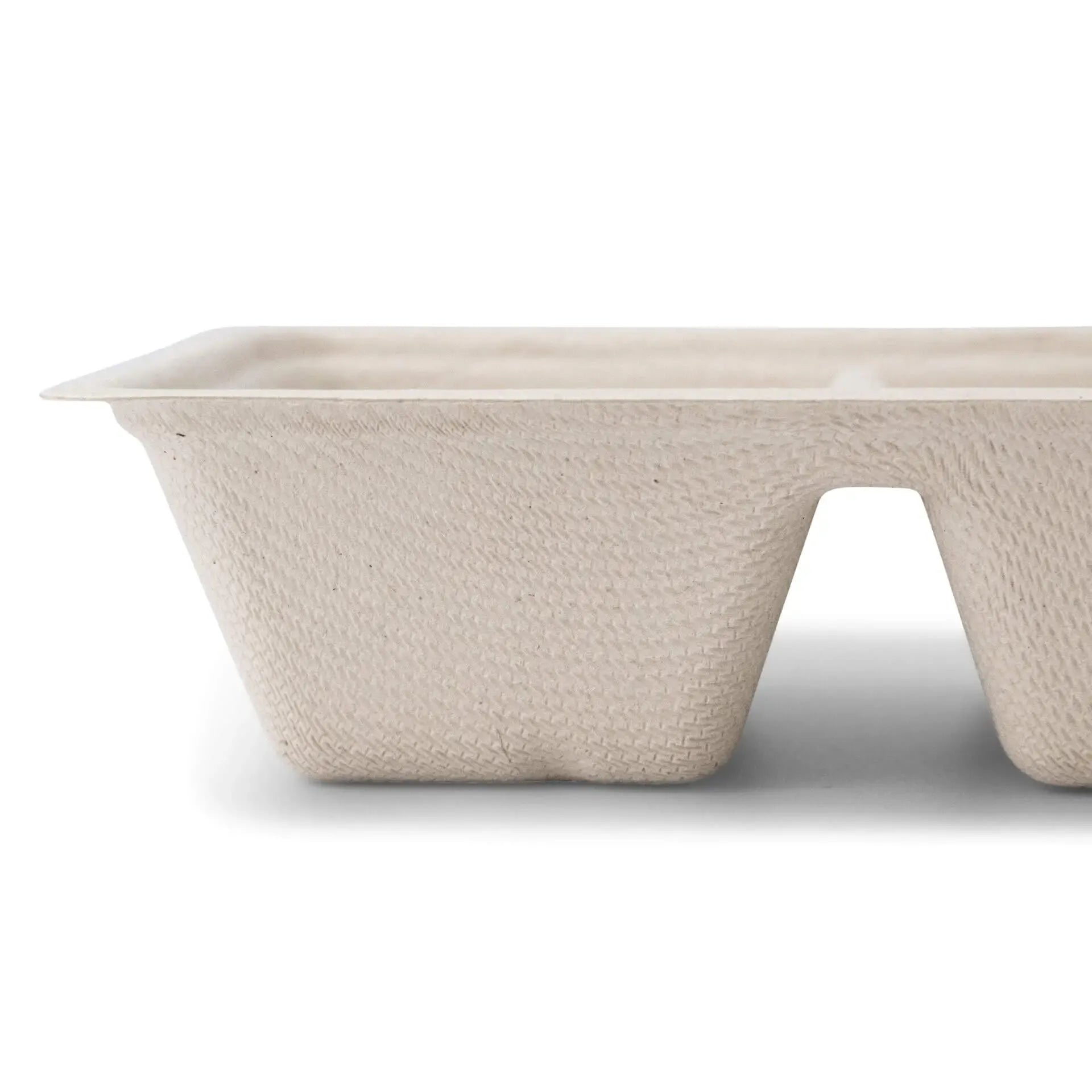 Vassoi patatine fritte canna di zucchero 2 scomparti 9,5x20x3,5 cm asporto domicilio Ristorazione Forniture Monouso Eco Bio Biodegradabile Packaging Consumabili Ecologico Ingrosso fornitore forniture Take away 4
