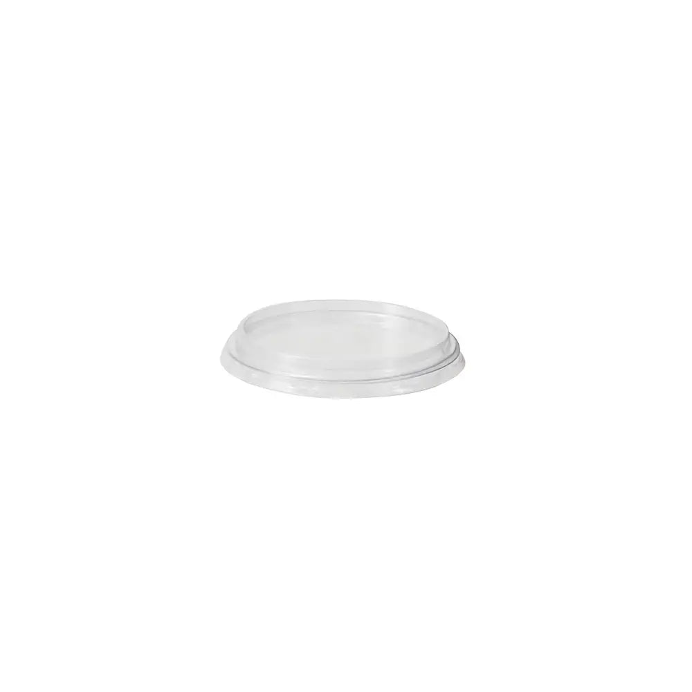 rPET coperture Ø 75 mm trasparente rotondo asporto domicilio Ristorazione Forniture Monouso Eco Bio Biodegradabile Packaging Consumabili Ecologico Ingrosso fornitore forniture Take away 1
